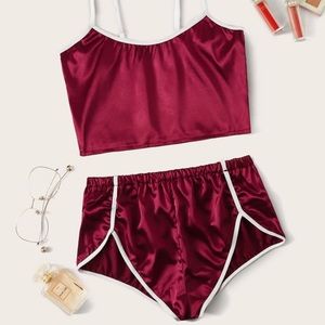❤️SHEIN Lingerie Set Wine XL BNIP❤️
